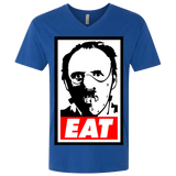 T-Shirts Royal / X-Small Eat Men's Premium V-Neck