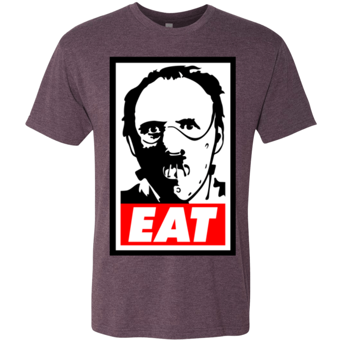 T-Shirts Vintage Purple / Small Eat Men's Triblend T-Shirt
