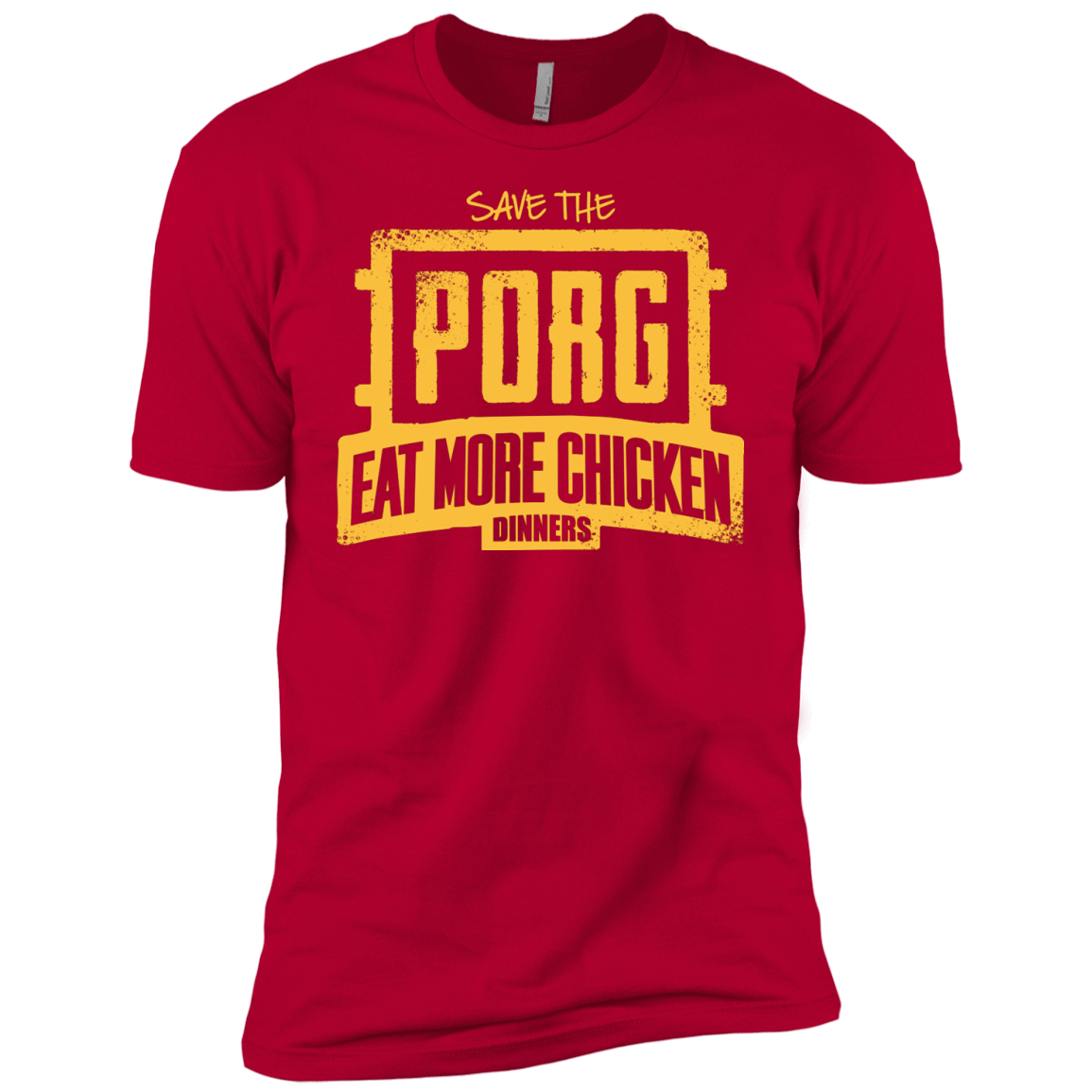 T-Shirts Red / YXS Eat More Chicken Boys Premium T-Shirt