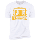 T-Shirts White / YXS Eat More Chicken Boys Premium T-Shirt