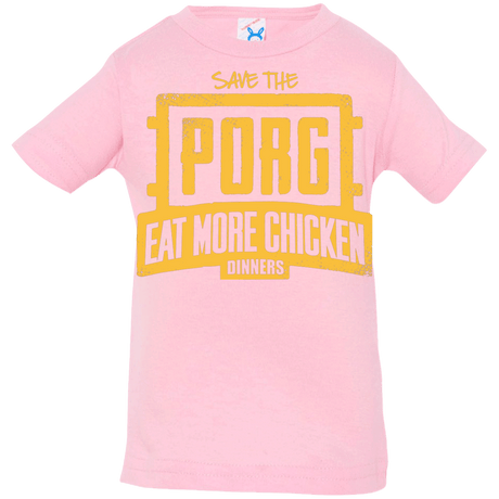 T-Shirts Pink / 6 Months Eat More Chicken Infant PremiumT-Shirt