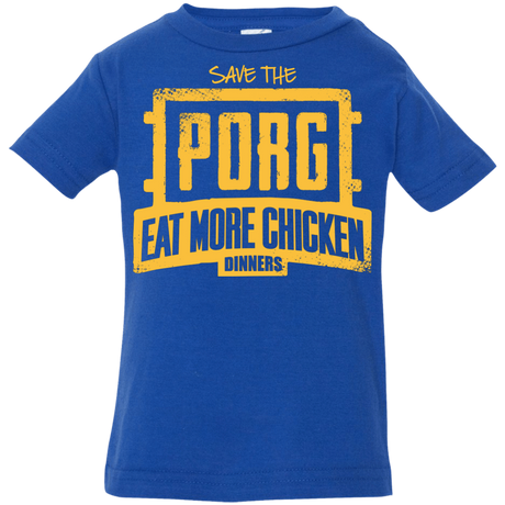 T-Shirts Royal / 6 Months Eat More Chicken Infant PremiumT-Shirt