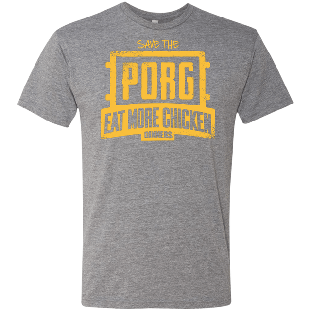 T-Shirts Premium Heather / Small Eat More Chicken Men's Triblend T-Shirt