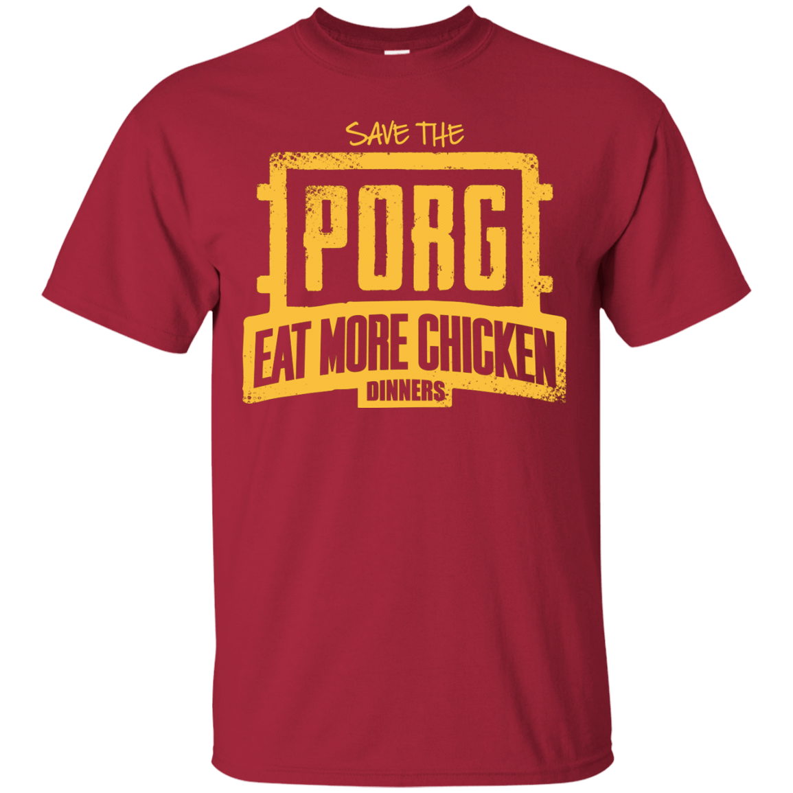 T-Shirts Cardinal / Small Eat More Chicken T-Shirt