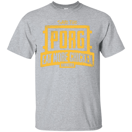T-Shirts Sport Grey / Small Eat More Chicken T-Shirt