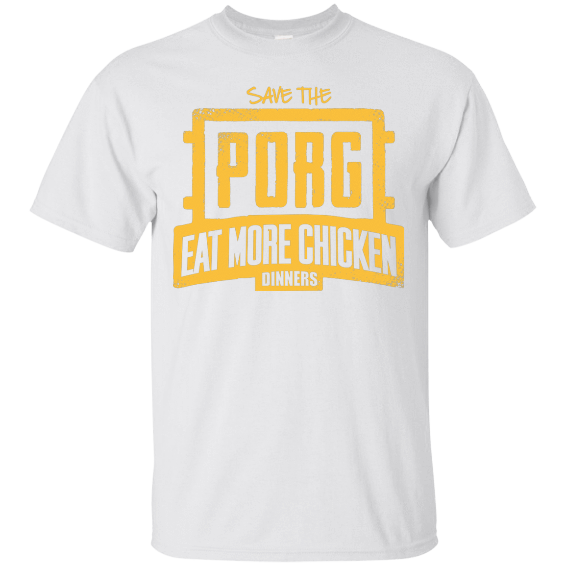 T-Shirts White / Small Eat More Chicken T-Shirt