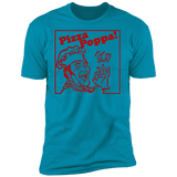 T-Shirts Turquoise / S Eat my Pizza Balls Men's Premium T-Shirt