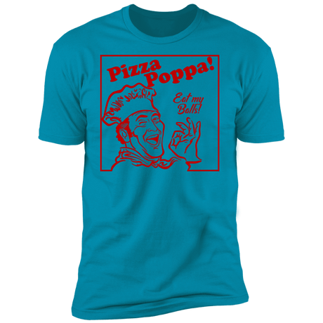 T-Shirts Turquoise / S Eat my Pizza Balls Men's Premium T-Shirt