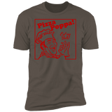 T-Shirts Warm Grey / S Eat my Pizza Balls Men's Premium T-Shirt