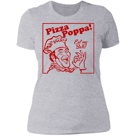 T-Shirts Heather Grey / S Eat my Pizza Balls Women's Premium T-Shirt