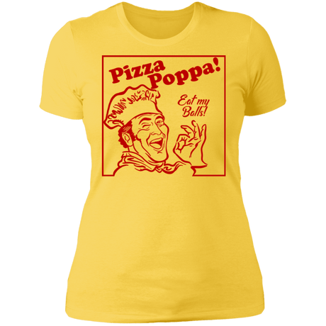 T-Shirts Vibrant Yellow / S Eat my Pizza Balls Women's Premium T-Shirt