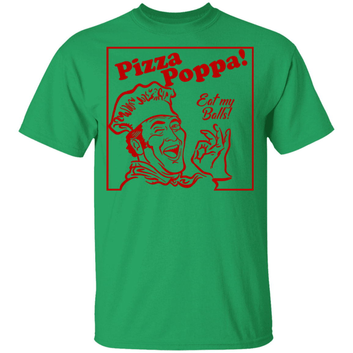 T-Shirts Irish Green / YXS Eat my Pizza Balls Youth T-Shirt