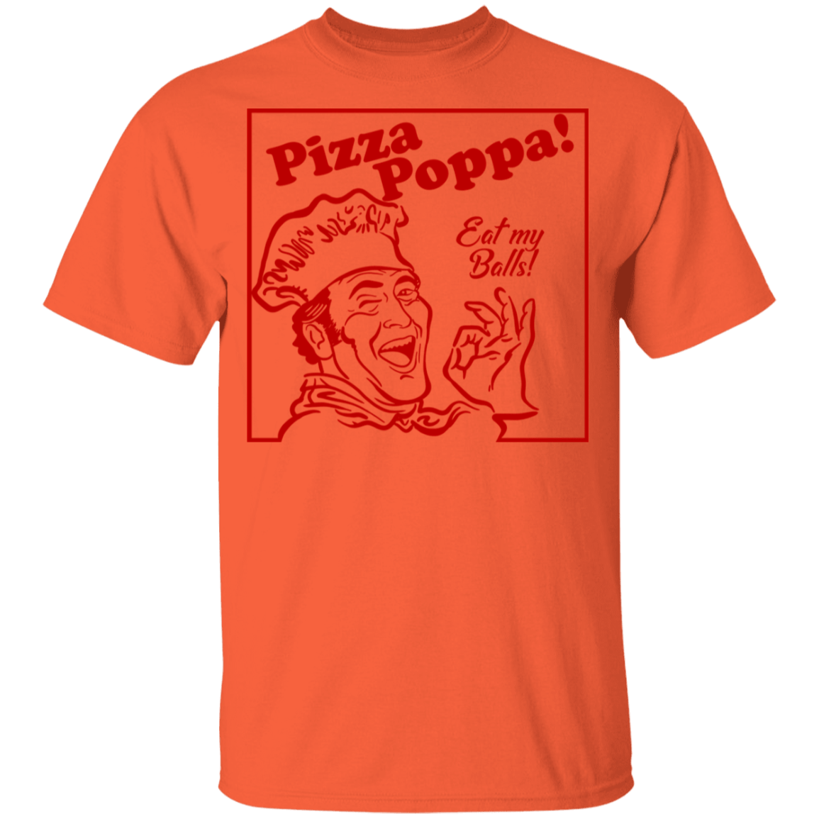 T-Shirts Orange / YXS Eat my Pizza Balls Youth T-Shirt