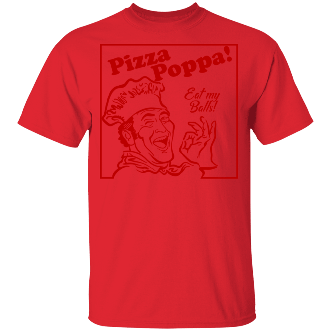 T-Shirts Red / YXS Eat my Pizza Balls Youth T-Shirt