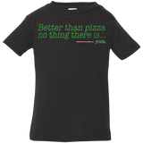 T-Shirts Black / 6 Months Eat pizza, You must Infant Premium T-Shirt