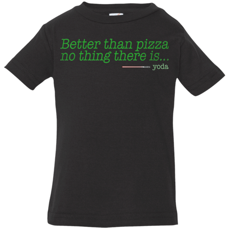 T-Shirts Black / 6 Months Eat pizza, You must Infant Premium T-Shirt