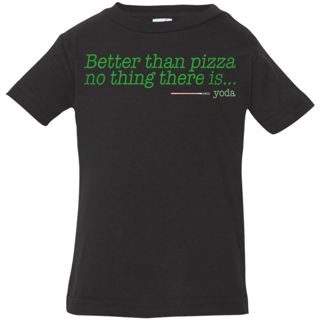 T-Shirts Black / 6 Months Eat pizza, You must Infant Premium T-Shirt