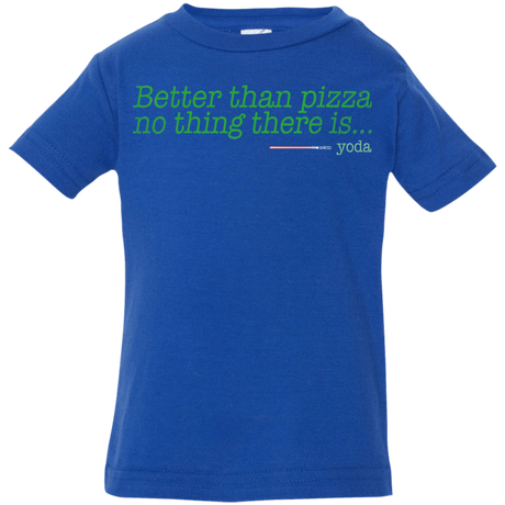 T-Shirts Royal / 6 Months Eat pizza, You must Infant Premium T-Shirt