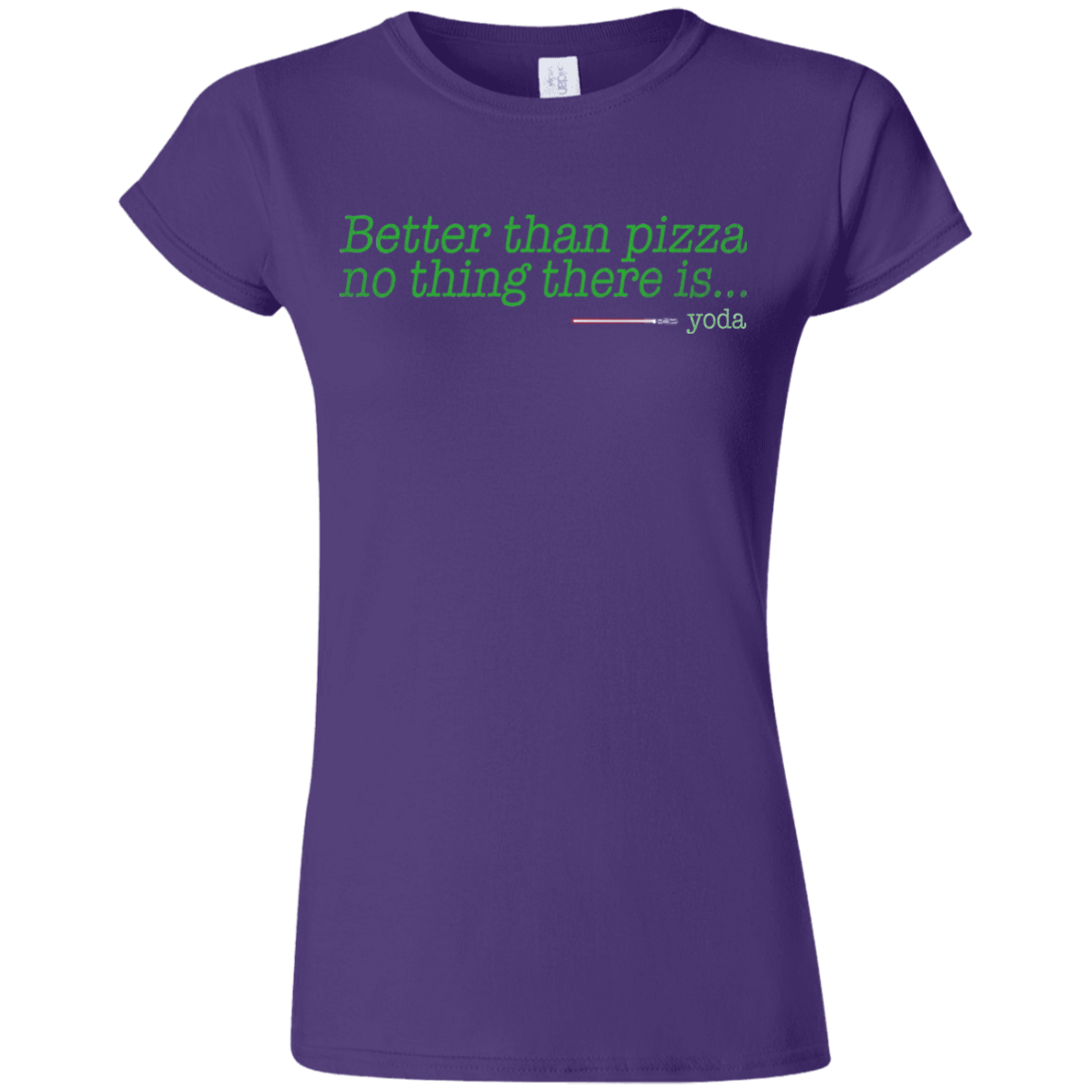 T-Shirts Purple / S Eat pizza, You must Junior Slimmer-Fit T-Shirt