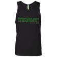 T-Shirts Black / S Eat pizza, You must Men's Premium Tank Top