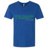 T-Shirts Royal / X-Small Eat pizza, You must Men's Premium V-Neck