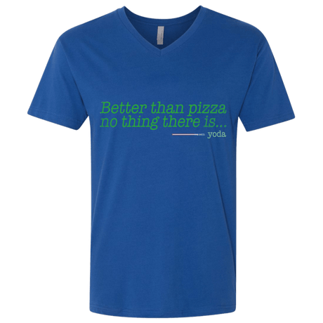T-Shirts Royal / X-Small Eat pizza, You must Men's Premium V-Neck