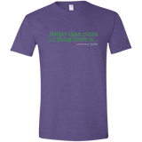 T-Shirts Heather Purple / S Eat pizza, You must Men's Semi-Fitted Softstyle