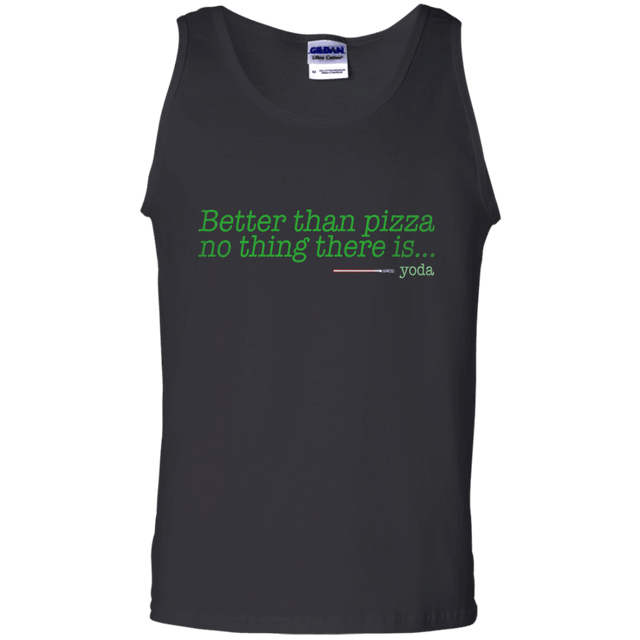 T-Shirts Black / S Eat pizza, You must Men's Tank Top