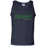 T-Shirts Navy / S Eat pizza, You must Men's Tank Top