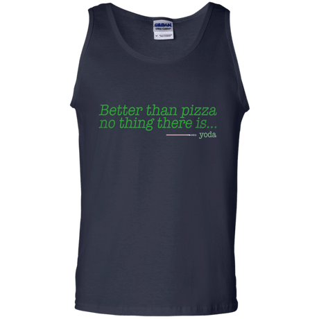 T-Shirts Navy / S Eat pizza, You must Men's Tank Top