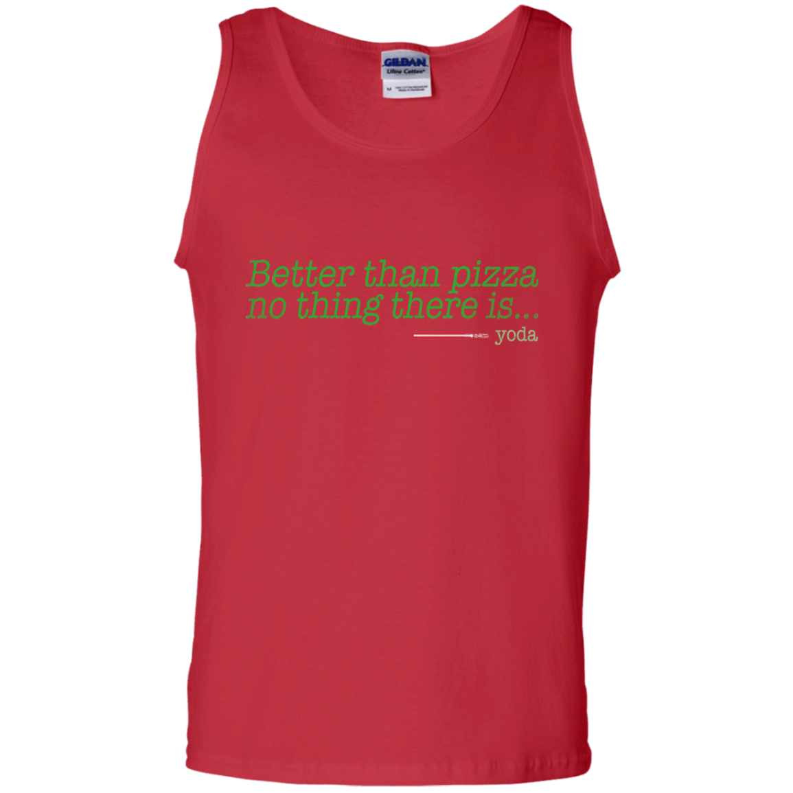 T-Shirts Red / S Eat pizza, You must Men's Tank Top