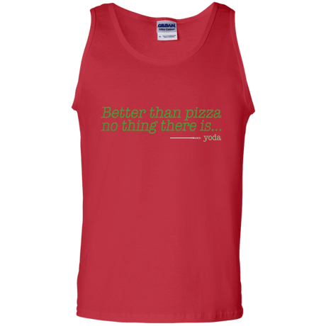 T-Shirts Red / S Eat pizza, You must Men's Tank Top