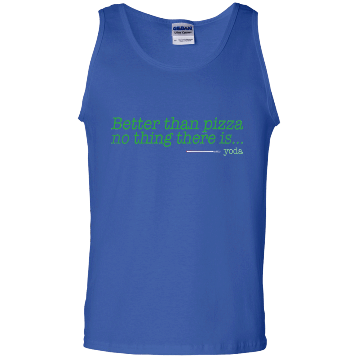 T-Shirts Royal / S Eat pizza, You must Men's Tank Top