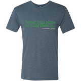 T-Shirts Indigo / S Eat pizza, You must Men's Triblend T-Shirt