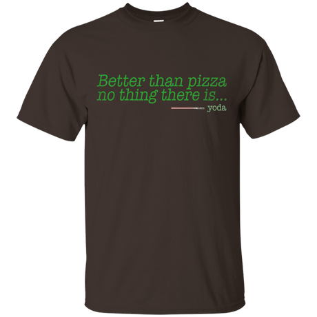 T-Shirts Dark Chocolate / S Eat pizza, You must T-Shirt