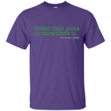 T-Shirts Purple / S Eat pizza, You must T-Shirt