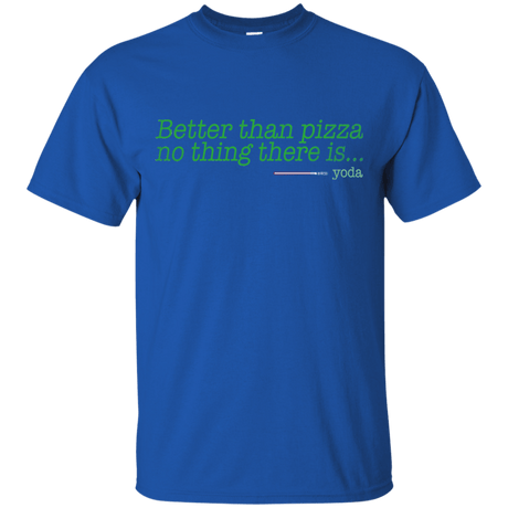 T-Shirts Royal / S Eat pizza, You must T-Shirt