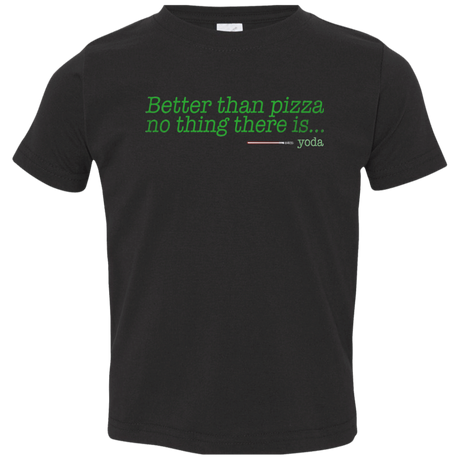 T-Shirts Black / 2T Eat pizza, You must Toddler Premium T-Shirt