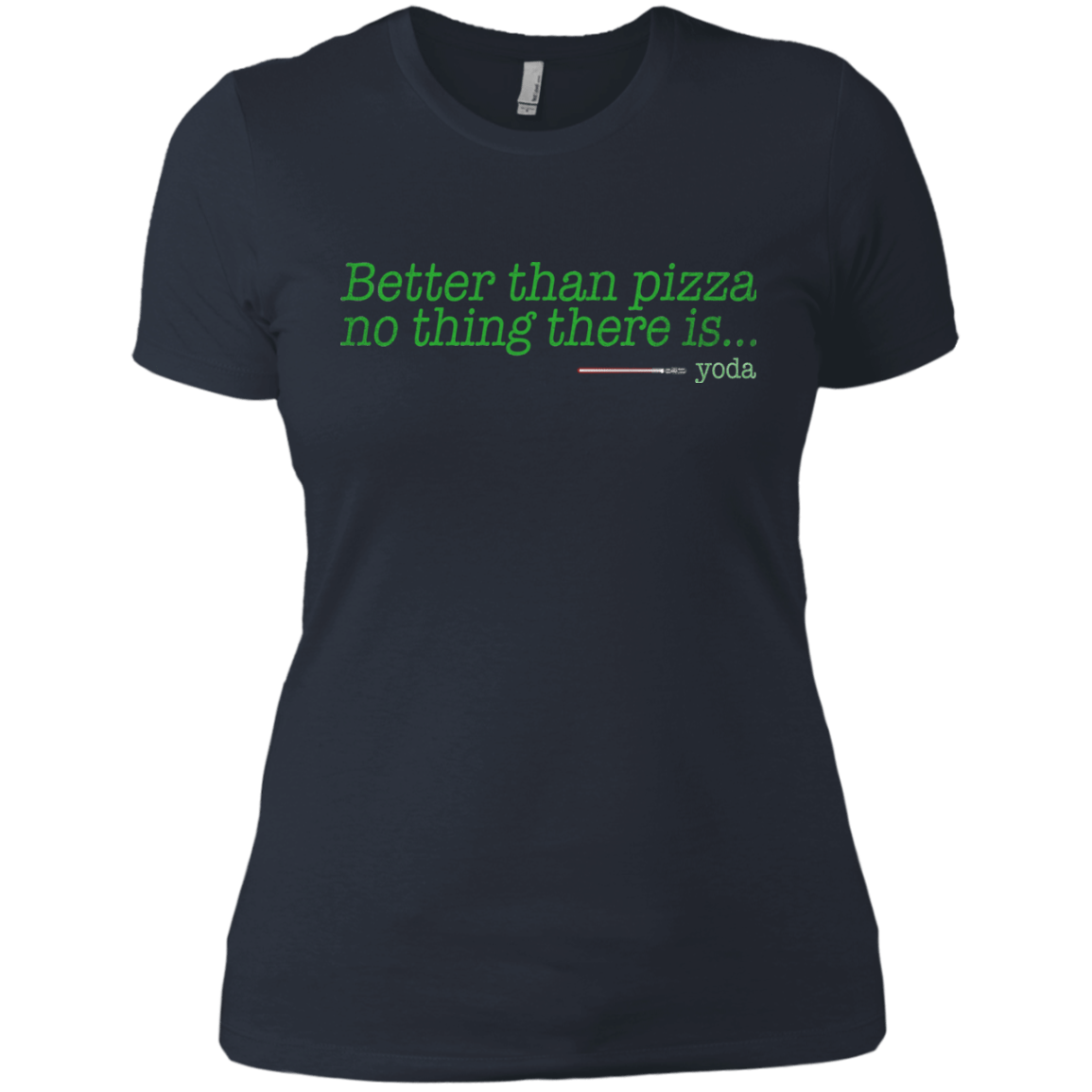 T-Shirts Indigo / X-Small Eat pizza, You must Women's Premium T-Shirt