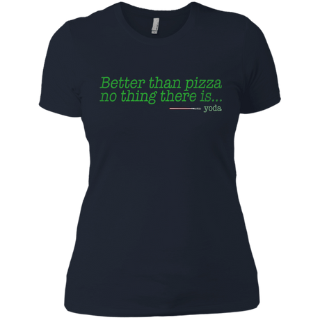 T-Shirts Midnight Navy / X-Small Eat pizza, You must Women's Premium T-Shirt
