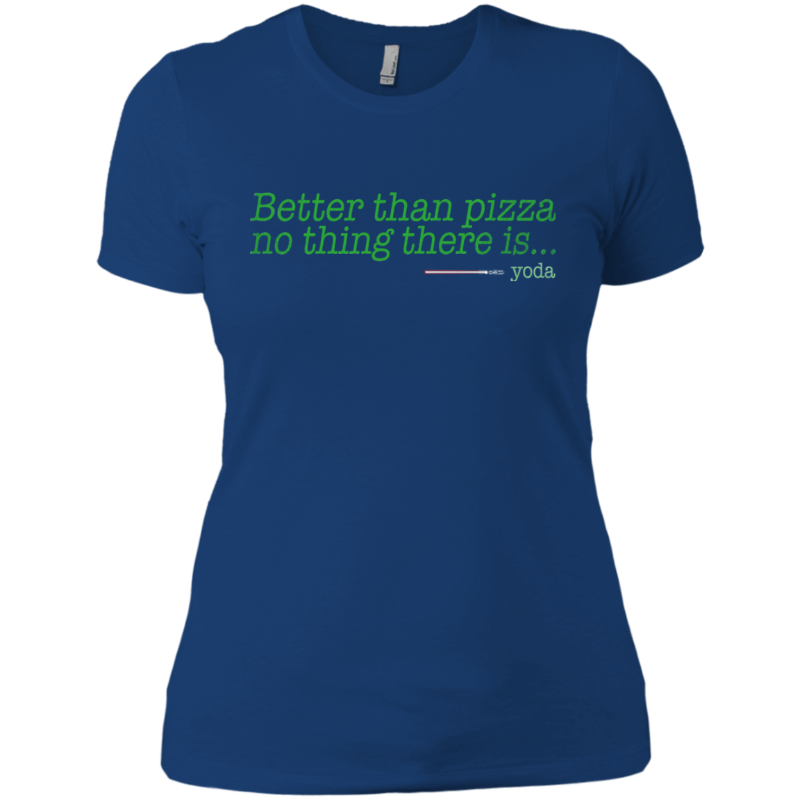 T-Shirts Royal / X-Small Eat pizza, You must Women's Premium T-Shirt