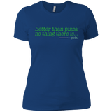 T-Shirts Royal / X-Small Eat pizza, You must Women's Premium T-Shirt