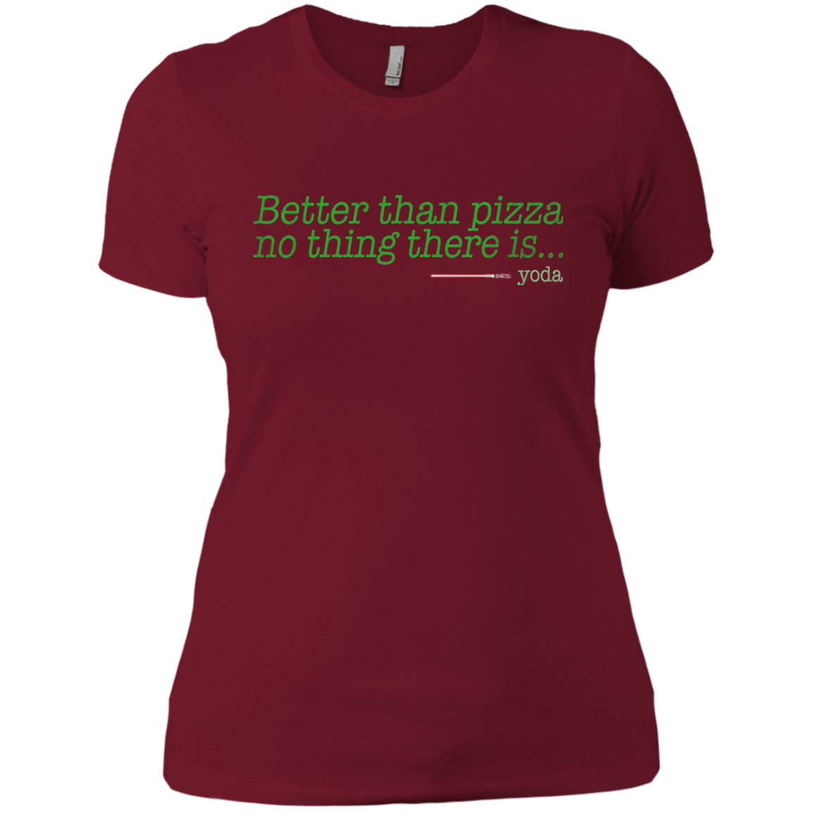 T-Shirts Scarlet / X-Small Eat pizza, You must Women's Premium T-Shirt