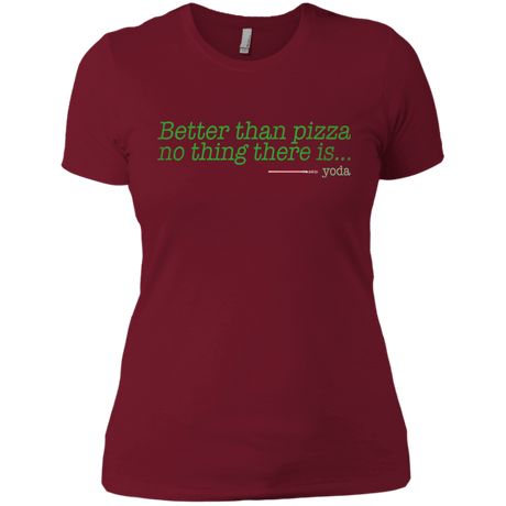 T-Shirts Scarlet / X-Small Eat pizza, You must Women's Premium T-Shirt