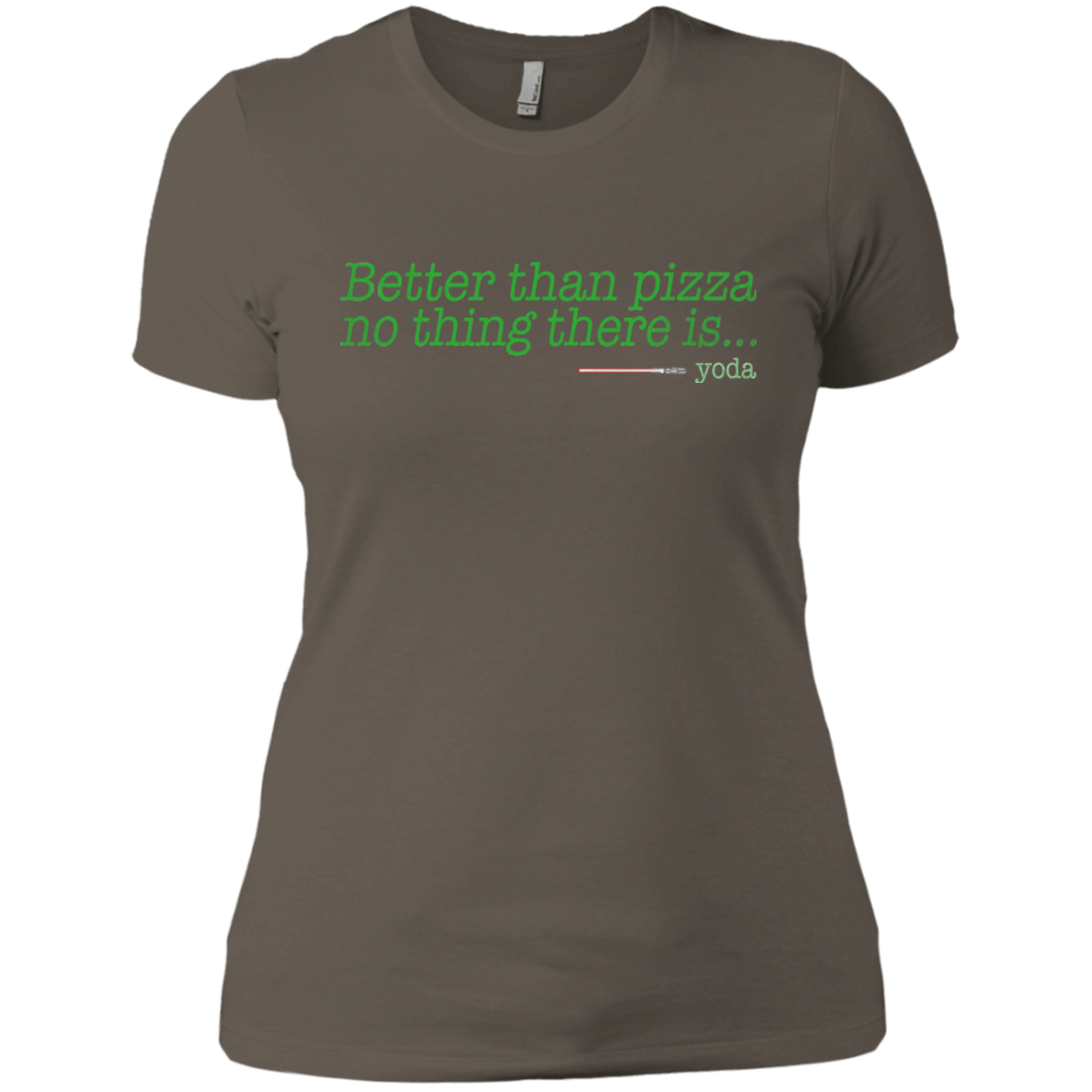 T-Shirts Warm Grey / X-Small Eat pizza, You must Women's Premium T-Shirt