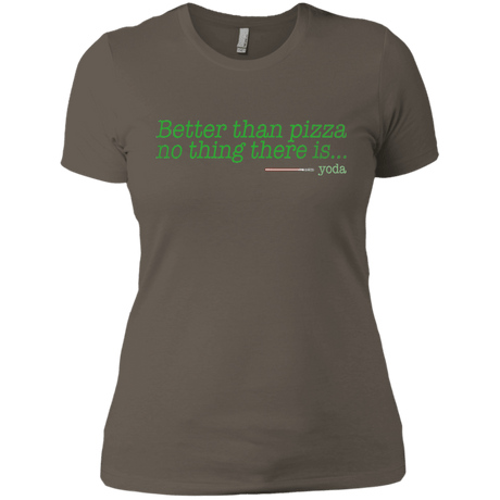 T-Shirts Warm Grey / X-Small Eat pizza, You must Women's Premium T-Shirt