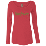 T-Shirts Vintage Red / S Eat pizza, You must Women's Triblend Long Sleeve Shirt