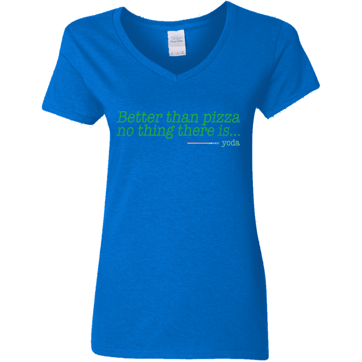 T-Shirts Royal / S Eat pizza, You must Women's V-Neck T-Shirt