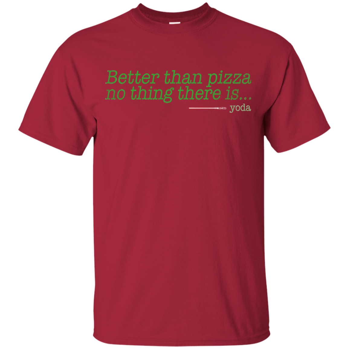 T-Shirts Cardinal / YXS Eat pizza, You must Youth T-Shirt