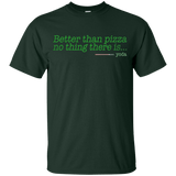 T-Shirts Forest / YXS Eat pizza, You must Youth T-Shirt